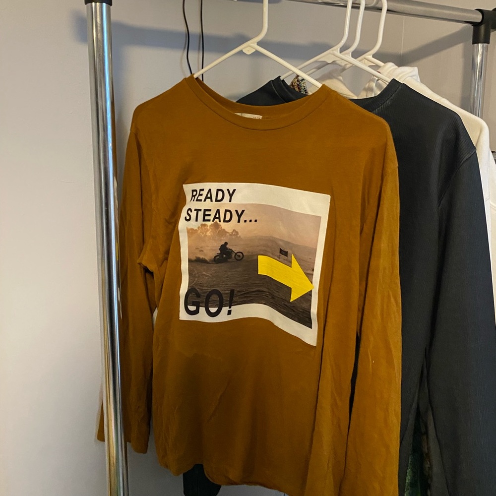 ZARA Kids Long Sleeve Graphic T-Shirt